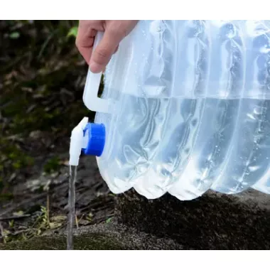 Складная канистра для воды и пищевых жидкостей 15л