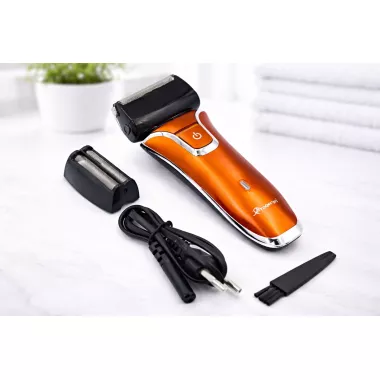 Електрична акумуляторна чоловіча електробритва GM 7725  для бороди з додатковим лезом