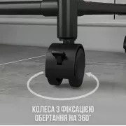 Полиця етажерка TVT-02 6 ярусів 170х42х32см Чорна