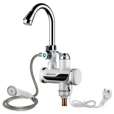 Нижнє підключення до води Проточний водонагрівач із душем Нижнє підключення до води Проточний водонагрівач із душем