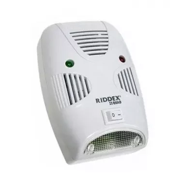 Ультразвуковой отпугиватель мышей насекомых Pest Repelling Aid Riddex, Электромагнитный отпугиватель грызунов