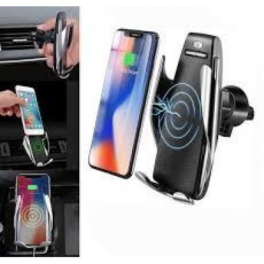 Автомобильный держатель с беспроводной зарядкой SMART SENSOR S5