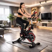 Велотренажер механический Q5 / Спинбайк тренажер для дома