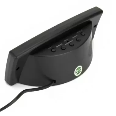 Годинник настільний з будильником Caixing CX-818 із зеленим підсвічуванням