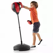 Дитячий боксерський набір на стійці (груша підлогова з рукавичками для дітей)