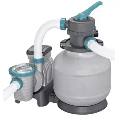 Каркасный круглый бассейн 549х132 см на 26 000 л с фильтр-насосом, лестницей, тентом Bestway 561KC Каркасный круглый бассейн 549х132 см на 26 000 л с фильтр-насосом, лестницей, тентом Bestway 561KC