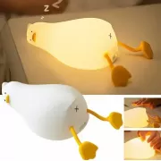 Ночник беспроводной силиконовый Уточка 16x10x6см