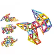 36 деталей Магнитный конструктор, детский 3Д конструктор, конструктор магнитный в чемодане