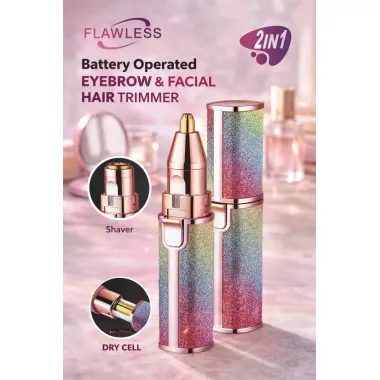 Женский триммер эпилятор для бровей с насадкой Flawless HX-203A