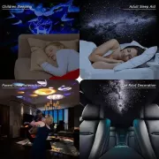 Домашний планетарий + 14 картриджей ночник проектор звездного неба галактика с сменными картриджами