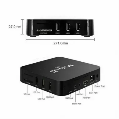ТВ-приставка Smart TV Box MXQ Pro 4K 5G 4/32gb ТВ-приставка Smart TV Box MXQ Pro 4K 5G 4/32gb