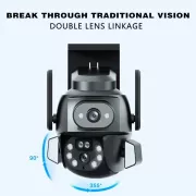 Камера WIFI DOUL CAM Q 821 / Поворотная камера видеонаблюдения