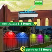 Світильник садовий rgb, вуличний настінний світильник / водонепроникний MULTI