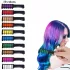 Набор мела для волос 10 шт Hair chalk Разноцветные красители расческа для детей и взрослых