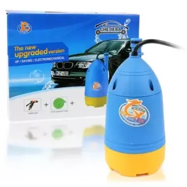 Портативная автомобильная мойка от прикуривателя с насосом, шлангом и распылителем Chejieba Портативная автомобильная мойка от прикуривателя с насосом, шлангом и распылителем Chejieba