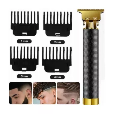 Профессиональный триммер VGR V-179 машинка для стрижки волос и бороды аккумуляторная с насадками (1, 2, 3 мм)