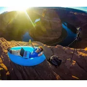 Ламзак надувний диван гамак матрац лежак Lamzac для відпочинку, пляжу, природи 200х60 см