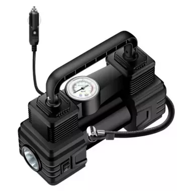 Портативный автомобильный компрессор с дисплеем и питанием от прикуривателя Air pump XL-1025