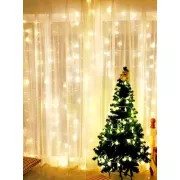 Святкова гірлянда завіса