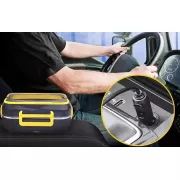 Ланч-бокс с подогревом съемной чашей C21 1.5L от сети 12V 40W Черный с желтым