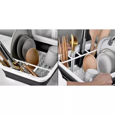 Сушка силиконовая для посуды Benson BN-090 | складная кухонная сушилка для посуды Бенсон, Бэнсон Сушка силиконовая для посуды Benson BN-090 | складная кухонная сушилка для посуды Бенсон, Бэнсон