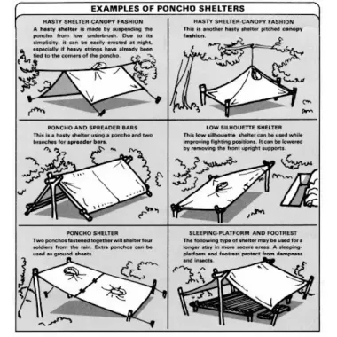 Камуфляжний дощовик військовий, Дощовик Плащ-Намет, Пончо Дощовик для ЗСУ, Дощовик армійський