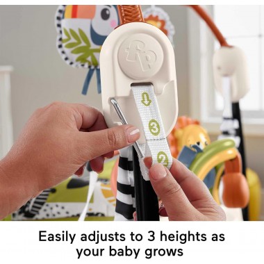 Детский игровой центр Fisher-Price Jumperoo с подсветкой и звуком / Развивающий игровой джемпер Бежевый Детский игровой центр Fisher-Price Jumperoo с подсветкой и звуком / Развивающий игровой джемпер Бежевый