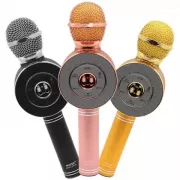 Караоке микрофон Wster WS-669 беспроводной микрофон с встроенным динамиком