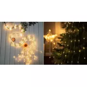 Гірлянда Смарт Кінський хвіст Bluetooth 30 ниток по 2м з пультом