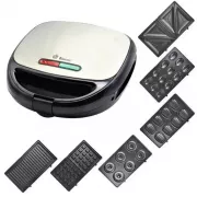Бутербродница мультимейкер гриль 6 в 1 Domotec MS 7706 1000 вт