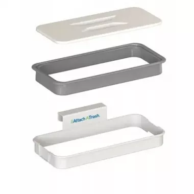 Відро для сміття Attach-A-Trash навісний тримач мішка для сміття Відро для сміття Attach-A-Trash навісний тримач мішка для сміття