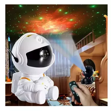 Зірковий проектор Астронавт MINI Farraray Білий Обертання на 360