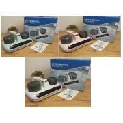 Розовый Беспроводной умный очиститель от клещей с ультрафиолетовой стерилизацией и HEPA-фильтром