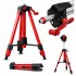 Телескопический штатив для лазерного уровня 40-100см, резьба 5/8 Красный