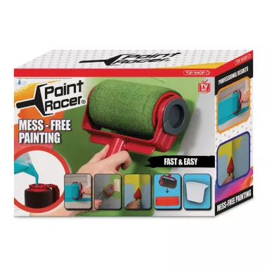 Набір для фарбування стін 2в1 Paint Racer PRO, валик для фарбування стін
