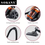 Багатофункціональний контейнерний пилосос Sokany SK-13004 3.5 л 3600Вт