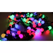 Гірлянда матова кулька 28LED 5м (флеш) 10мм, Новорічна бахрама, Світлодіодна гірлянда, Вулична гірлянда