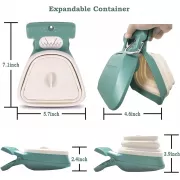 Набор для собак Pet Toilet – поводок с контейнером и совком для уборки, одноразовые пакеты в комплекте