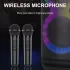 Беспроводная караоке-колонка с двумя микрофонами SPS ZQS8288