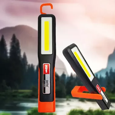 Фонарь аккумуляторный ручной LED с магнитом и крючком COB боковая панель зарядка USB 1200mAh фонарик PT-998 Фонарь аккумуляторный ручной LED с магнитом и крючком COB боковая панель зарядка USB 1200mAh фонарик PT-998