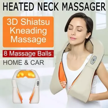 Масажер для шиї та плечей Massager of Neck Kneading Масажер для шиї та плечей Massager of Neck Kneading