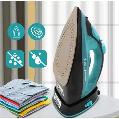 Беспроводной утюг Domotec MS-1210B с отпаривателем 2400 Вт