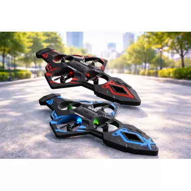 Радіокерований іграшковий дрон L29 з LED-підсвічуванням, обертання 360°, літаючий дрон для трюків