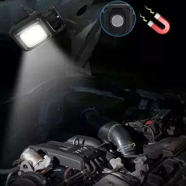 Багатофункціональний акумуляторний LED ліхтарик-брелок