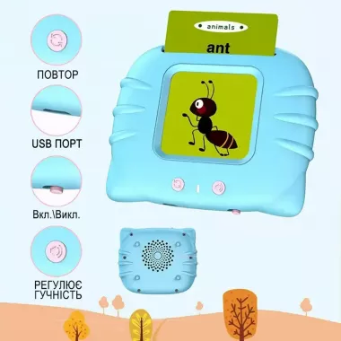 Детские развивающие карты Монтессори для изучения английского языка / обучающие интерактивные карты / 112 карт / 224 слова OnePro Детские развивающие карты Монтессори для изучения английского языка / обучающие интерактивные карты / 112 карт / 224 слова OnePro