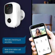 Домофон WiFi B90 Smart Doorbell с функцией видеозаписи Беспроводная видеокамера дверного звонка
