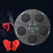 Настенный тренажер электронная мишень музыкальная для бокса с перчатками New