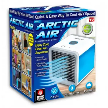 Портативный кондиционер 4в1 Rovus Arctic Air с подсветкой / Мини-кондиционер Портативный кондиционер 4в1 Rovus Arctic Air с подсветкой / Мини-кондиционер