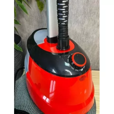Вертикальный отпариватель для одежды Garment Steamer 2000W / Красный Паровой утюг для всех видов ткани