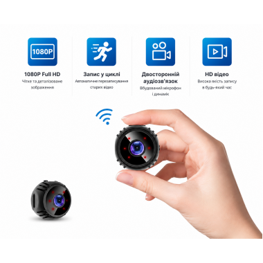 Беспроводная миникамера P7-W8 / IP камера відеоспостереження / Портативная Wi-Fi камера с подставкой Беспроводная миникамера P7-W8 / IP камера відеоспостереження / Портативная Wi-Fi камера с подставкой